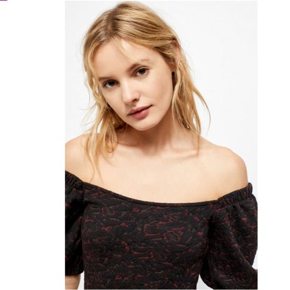 Free People Sunset Puff Sleeve Mini Dress - Picture 5 of 11